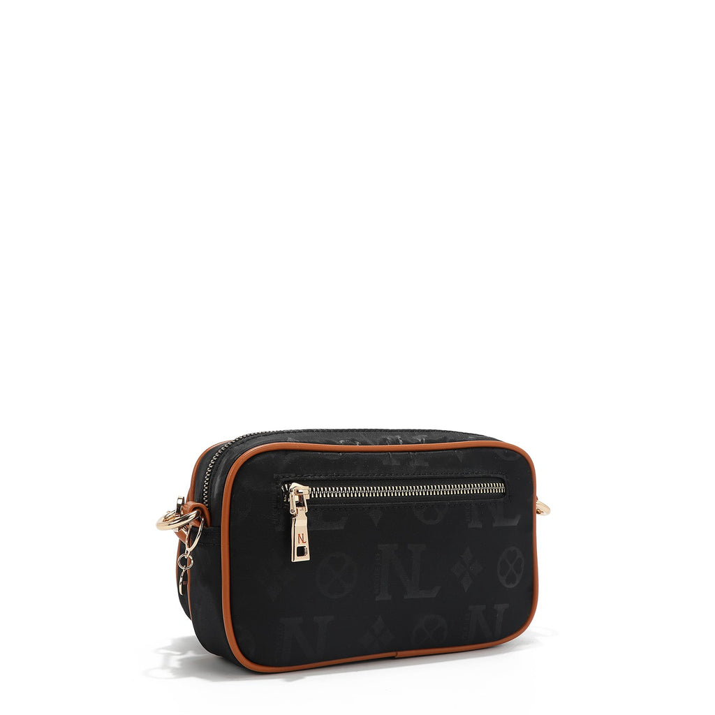 BANDOLERA MARGOT DE 2 PIEZAS (NEGRO)