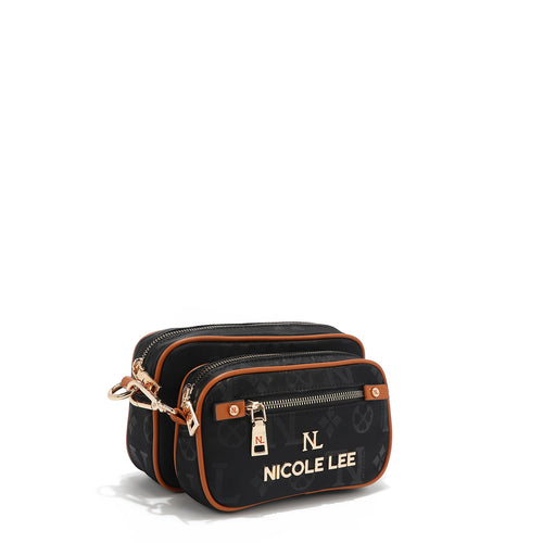 BANDOLERA MARGOT DE 2 PIEZAS (NEGRO)